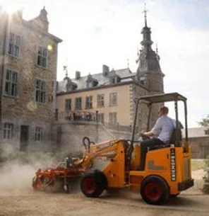 Borstel met Opvangbak