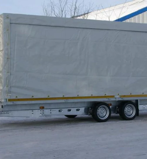 Aanhanger 6M X 2M met Huif